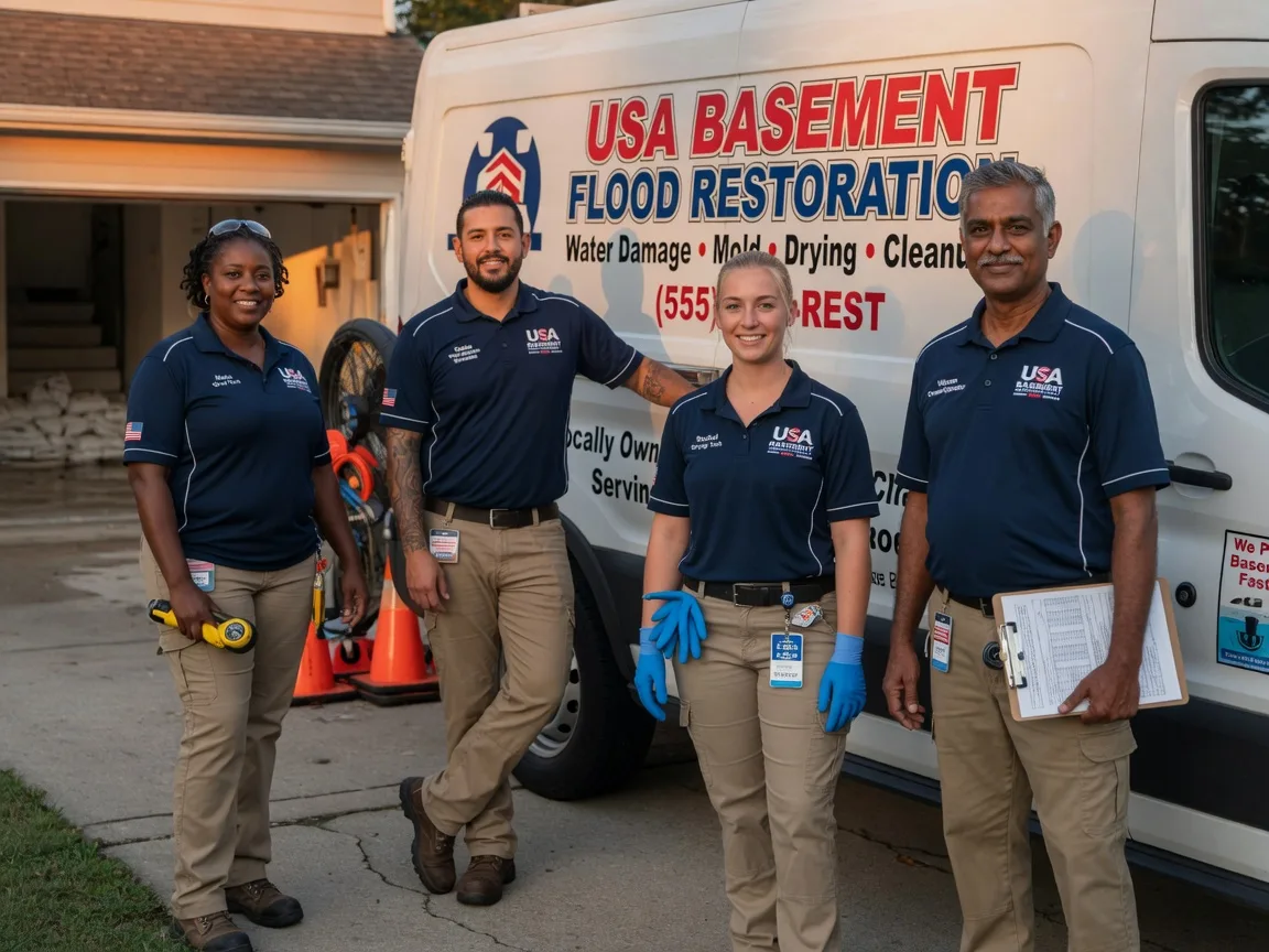 Basement Flood Cleanup company in Lindsey, OH