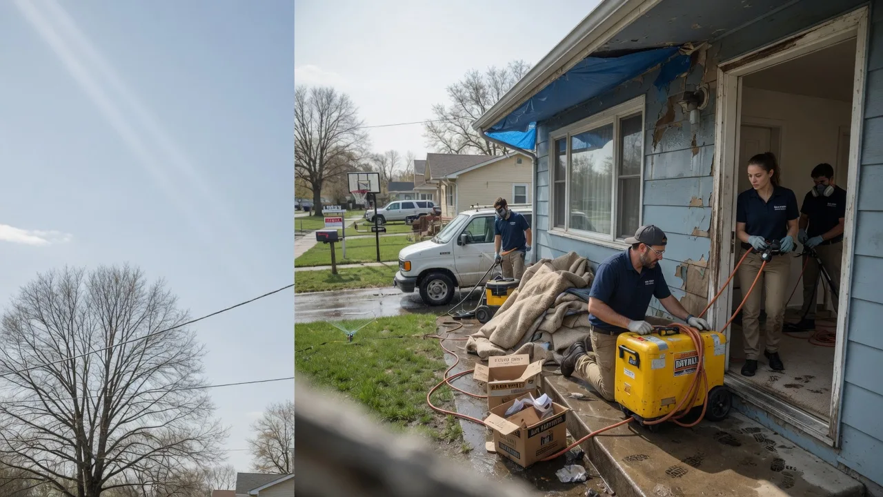 Basement Flood Cleanup in Lindsey, OH near me